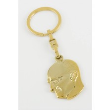 Renklime Atatürk Metal Anahtarlık