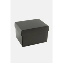 Renklime Siyah Renkli Kapaklı Saat Kutusu