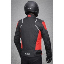 Ls2 Zoom H2O Mont Siyah-Kırmızı