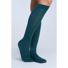 Albero Natur Gots Sertifikalı Unisex Organik Pamuk Unisex Dizaltı Çorap