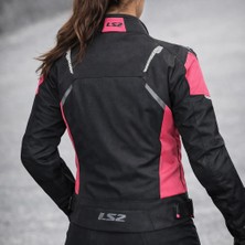 Ls2 Zoom H2O Kadın Mont Siyah-Fuşya