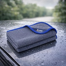 Arway Ultra Su Emici XL (60×90 Cm) 600 GSM Mikrofiber Araç Kurulama Havlusu – Çiziksiz & iz Bırakmaz