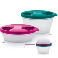 Feyza Design Çiftli Geçmeli Kaplar Seti, Pratik ve Şık Saklama Çözümü