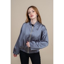 MissVina Oversize Bomber Ceket 8634