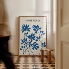 Ninastore Kopenhag Çiçek Pazarı Indirilebilir Baskı / Orta Çağ Moderni Baskılı Çiçekçi Dükkanı Dekorasyonu / Ç