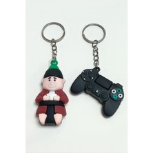 Renklime Ateri Silikon Anahtarlık