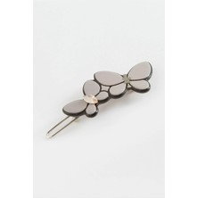 Renklime Kelebek Taşlı Klipsli Toka