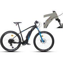 Carraro Kıfuka E7 Erkek Dağ Bisikleti 440H Hd 27.5 Jant 11 Vites Nikel Gri Kahverengi Siyah