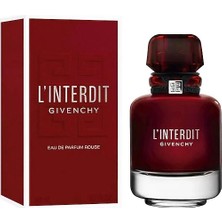 Givenchy L'interdit Rouge Kadın Parfüm 80 ml Sprey Tüm Cilt Tipleri İçin Özel Formül