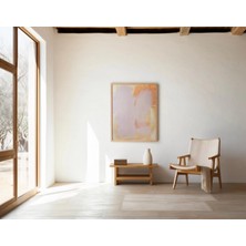 Ninastore Yumuşak Şeftali Tonlarında Soyut Duvar Sanatı – Pastel Minimalist Baskı | Dijital Indirme