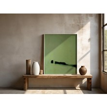 Ninastore Çerçeveli Güzel Sanatlar Posteri — Minimalist Soyut Manzara — Müze Kalitesinde Duvar Sanatı