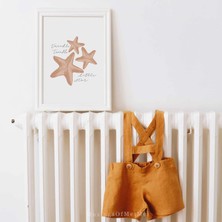 Ninastore Deniz Yıldızı Temalı Çocuk Odası Sanat Baskısı: Okyanus Hayvanları Duvar Dekoru (Dijital Indirme)