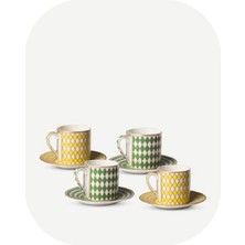 Polspotten Chess Espresso Cups (4lü)