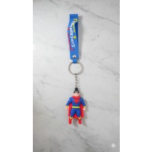 Mavi Concept Süperman Figürlü Lüx Silikon Anahtarlık – Süperman Figürlü Anahtarlık 1 Adet