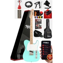 Midex TLX-50GR Tele Kasa Maple Klavye 2 Single-Coil Manyetik Elektro Gitar