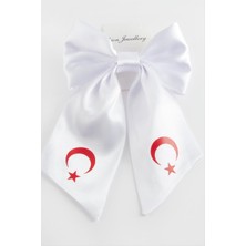 Renklime 29 Ekim Ay Yıldızlı Fiyong Otomatik Toka