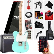 Midex TLX-50GR-30AMP Tele Kasa Maple Klavye 2 Single-Coil 30W Amfili Elektro Gitar