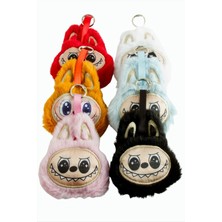 Renklime Labubu Peluş Çanta Anahtarlık