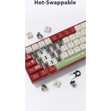 Miaxtreme AK680 Kablolu Red Switch Mekanik Klavye-Rainbow Aydınlatma Hot-Swap