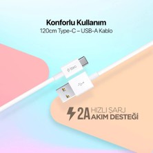 Ttec Typce USB Kablosu 2DK12B Universal Bağlantı Tipi 120CM Uzunluk Galaxy S24 Uyumlu