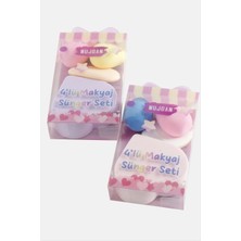 Renklime 4 Adet Kalp Makyaj Süngeri