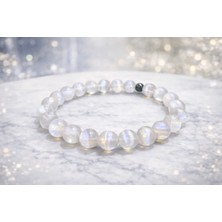 Doğaltaş Selenit Bileklik 8mm