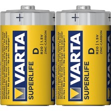 Marsilyan Superlife Çinko Büyük D Boy Pil 24'lü Paket (72)