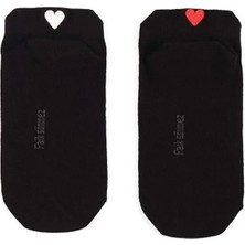 Faik Sönmez Kalp Nakışlı Kısa Soket Çorap S26CRP005