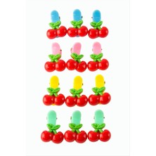 Renklime Kiraz Pens Toka 3 Adet