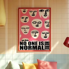 Ninastore Soyut Yüz Baskısı: Pembe Maksimalist Sanat/ Trend Ofis Dekorasyonu (Dijital Indirme)