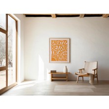 Ninastore Retro Güneş Baskısı: 70'ler Tarzı Tipografi/ Pozitif Alıntı (Dijital Indirme)