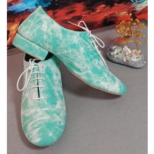 Bitangosu Aura Mint Tango-Salsa-Bacata-Swıng-Solo-Cazz Dans ve Pratik Ayakkabısı