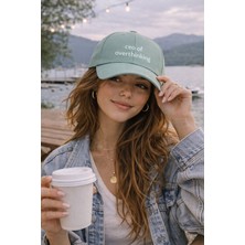 SF Collection Unisex Ceo Of Overthinking Baskılı Spor Şapka – Ayarlanabilir Pamuklu Cap Günlük Kombin Şapkası