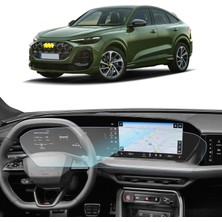 Mrtglass Audi Q5 Ekran Koruyucu Navigasyon ve Dijital Gösterge Tek Parça 9