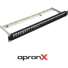 Apronx APX-UTP24 24 Port Utp Full Patch Panel