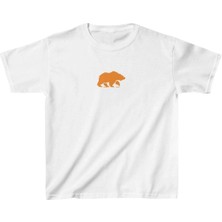 Glam Love Çocuk Baskılı T-Shirt - Beyaz