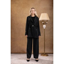 Verev 3054 Jakar Kumaş Beli Lastikli  Osso Ceketli Takım #26#