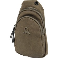 Mega Bag M 712 Küçük Bodybag Toprak-Kahve