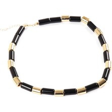 Faik Sönmez Metal Detaylı Kolye S26KLY016