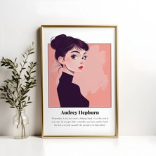 Ninastore Audrey Hepburn Moda Posteri: Ilham Veren Kadınlar Sanat Baskısı