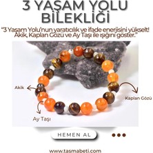 Doğaltaş 3 Yaşam Yolu Bilekliği – Yaratıcılık, Neşe ve Ifade Gücü