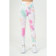 Maraton Seamless Kadın   Pembe- Tayt