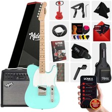 Midex TLX-50GR-50AMP Tele Kasa Maple Klavye 2 Single-Coil 50 W Amfili Elektro Gitar