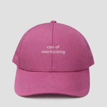 SF Collection Unisex Ceo Of Overthinking Baskılı Spor Şapka – Ayarlanabilir Pamuklu Cap Günlük Kombin Şapkası