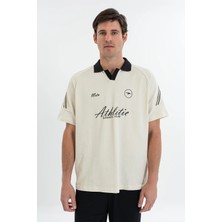 Maraton RELAX Erkek Polo Yaka  Bej T-shirt