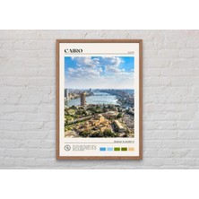 Ninastore Gerçek Fotoğraf/ Kahire Baskısı/ Kahire Duvar Sanatı/ Kahire Posteri/ Kahire Fotoğrafı/ Kahire Poste