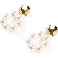 Faik Sönmez Incili Küpe S26KUP008