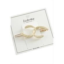 Renklime Inci Boncuk Klipsli Toka