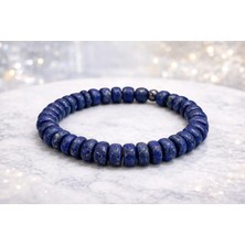 Doğaltaş Lapis Lazuli Bileklik (El Kesimi)