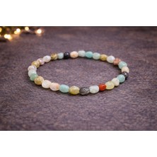 Doğaltaş Amazonit Amorf Kesim Bileklik